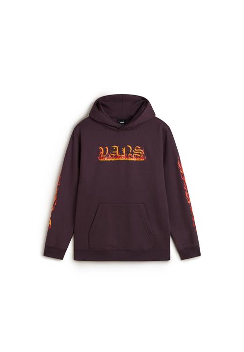 VANS Sweatshirt 'Inferno'  mørkegul / orange / blodrød / vinrød