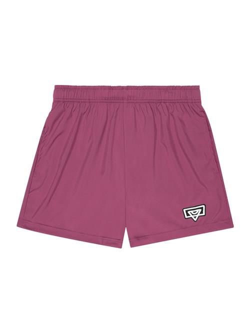 Bucketz Funktionsbukser 'New School'  mørk pink / sort / hvid