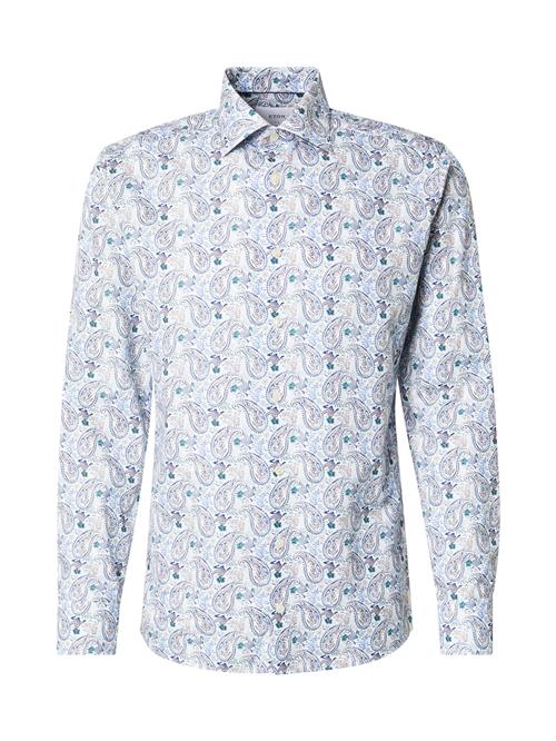 ETON Skjorte  elfenben / lyseblå