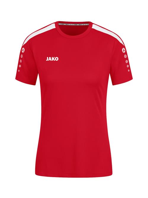 JAKO Funktionsbluse 'Power'  rød / hvid