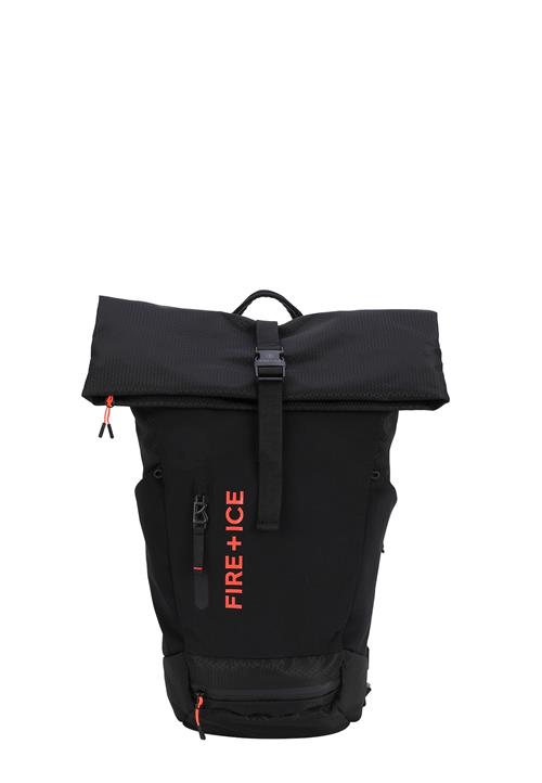 Fire+Ice Rygsæk 'Park City Ive'  rød / sort
