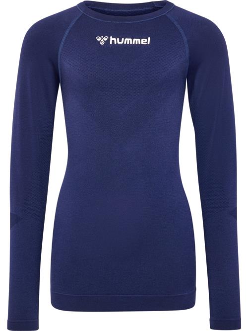 Hummel Funktionsskjorte  marin / hvid