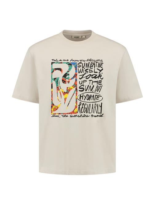 Shiwi Bluser & t-shirts 'Jay Flower Block'  beige / turkis / hummer / sort