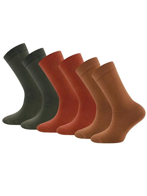 EWERS Sokker  kobber / rustrød / sort