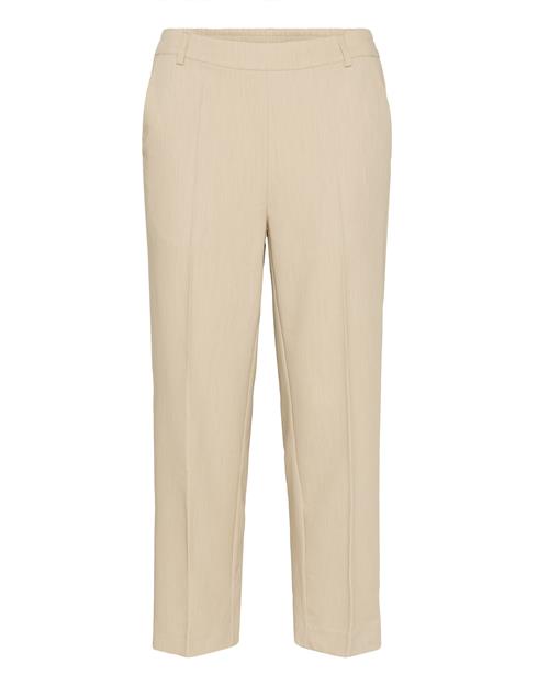 Kaffe Bukser med fals 'KASakura'  beige-meleret