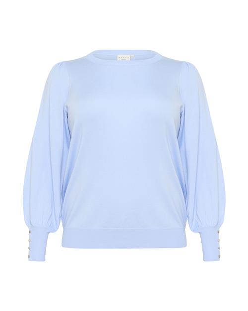 KAFFE CURVE Pullover 'KCLizzy'  lyseblå