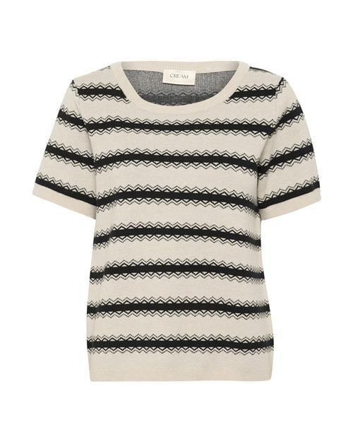 Cream Pullover 'Dela'  sort / æggeskal