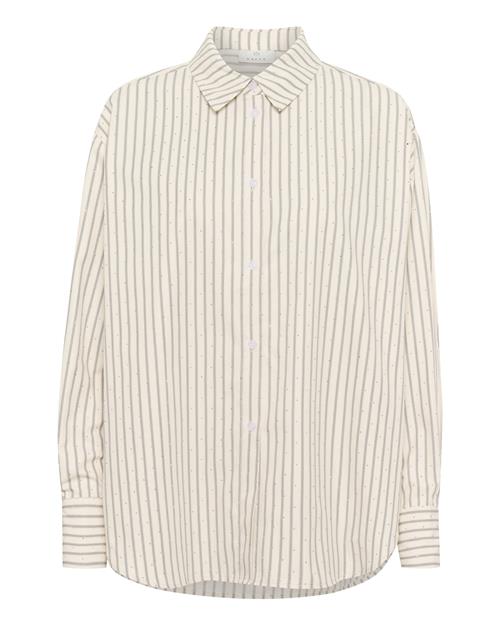 Kaffe Bluse 'KAVictoria'  sort / naturhvid