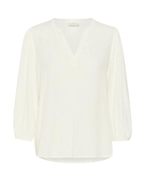 Kaffe Bluse 'KAAnnika'  uldhvid
