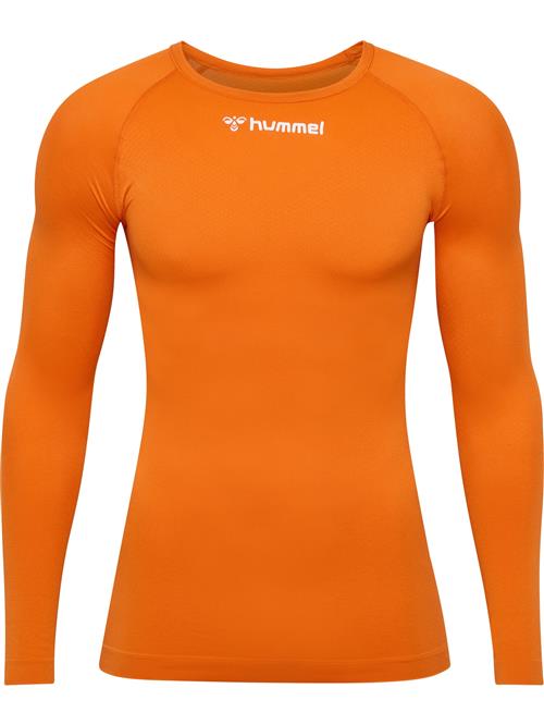 Hummel Funktionsskjorte 'Comfort 2.0'  mørkeorange / hvid