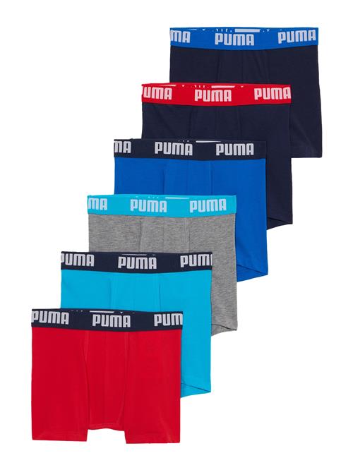 PUMA Underbukser  blå / marin / navy / azur / grå-meleret / rød