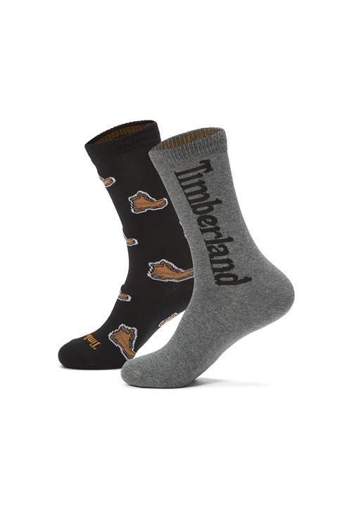 TIMBERLAND Sokker  pueblo / mørkegrå / sort / hvid