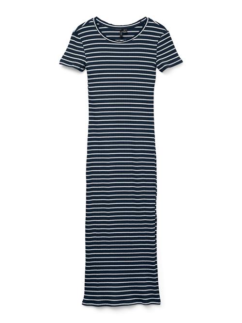 VERO MODA Kjole 'VMSEA'  navy / hvid