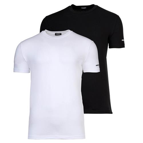 DSQUARED2 Bluser & t-shirts  sort / hvid