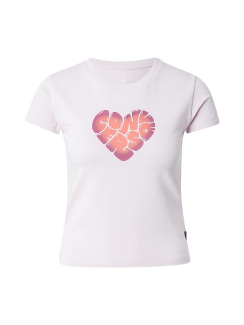 CONVERSE Shirts 'HEART'  lilla / orange / rosé