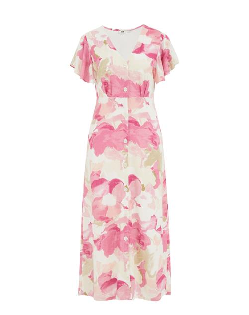 WE Fashion Sommerkjole  lysebeige / mørkebeige / lyserød / lys pink