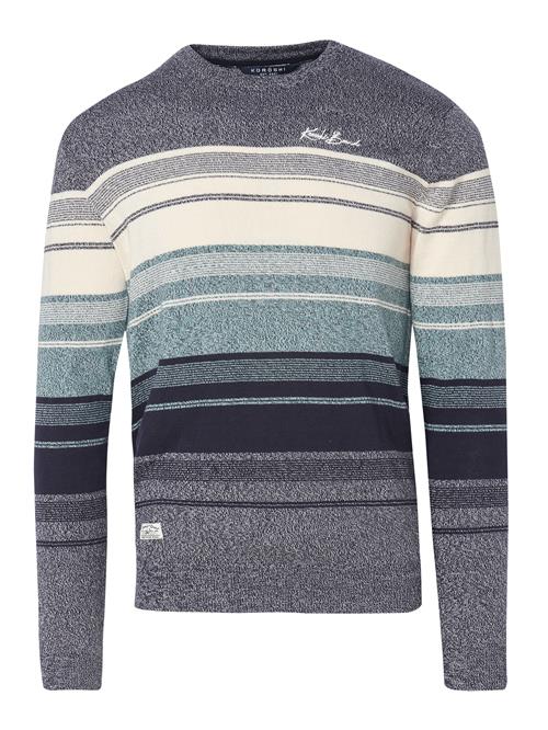 KOROSHI Pullover  navy / cyanblå / blå-meleret / hvid