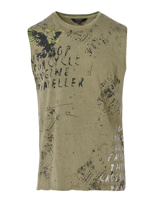 KOROSHI Bluser & t-shirts  khaki / æble / gran / hvid