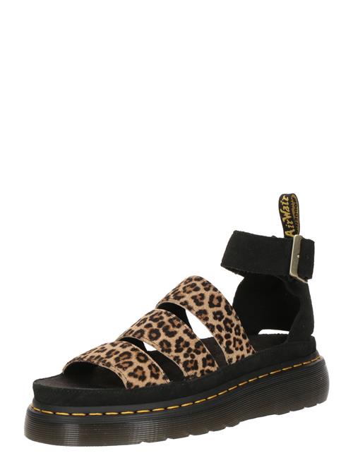 Dr. Martens Sandaler 'Clarissa II Quad'  cappuccino / lysebrun / gul / sort