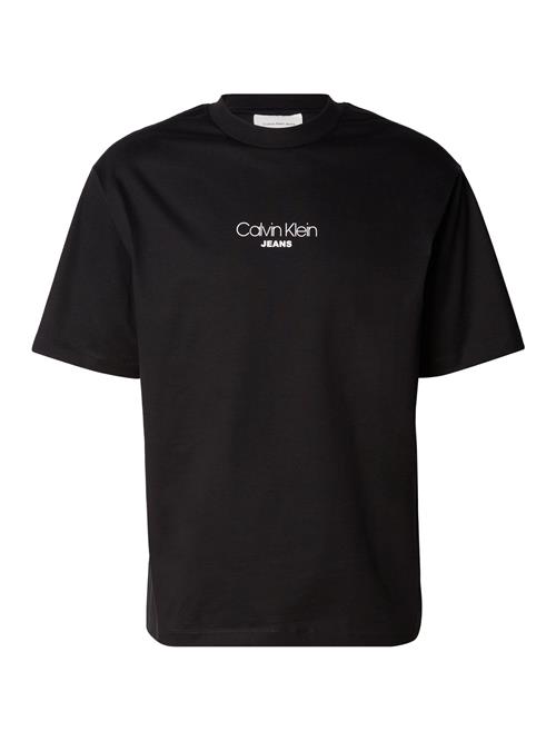 Calvin Klein Jeans Bluser & t-shirts  sort / hvid