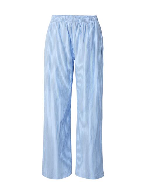 Abercrombie & Fitch Bukser  lyseblå / hvid