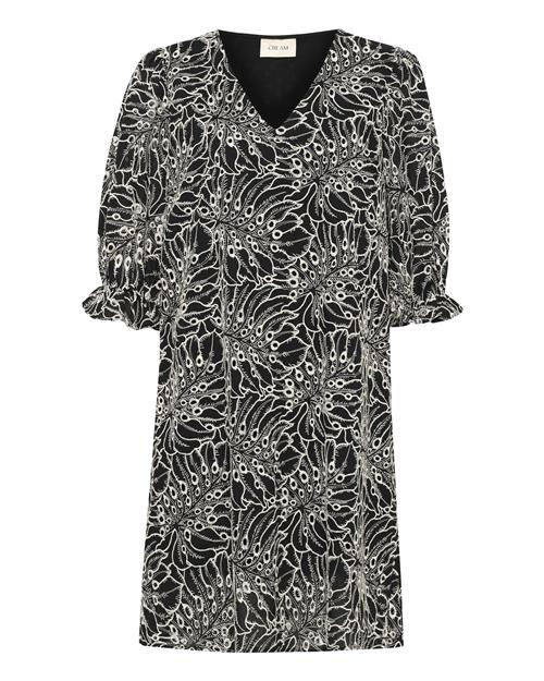 Cream Kjole 'Adelena'  kit / sort