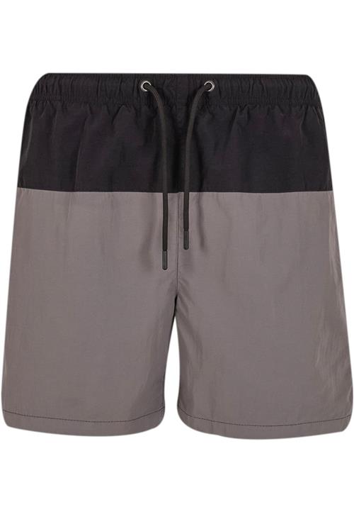 Brandit Badeshorts  grå / sort