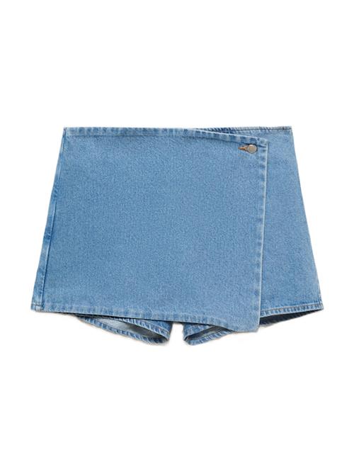 MANGO Nederdel  blue denim