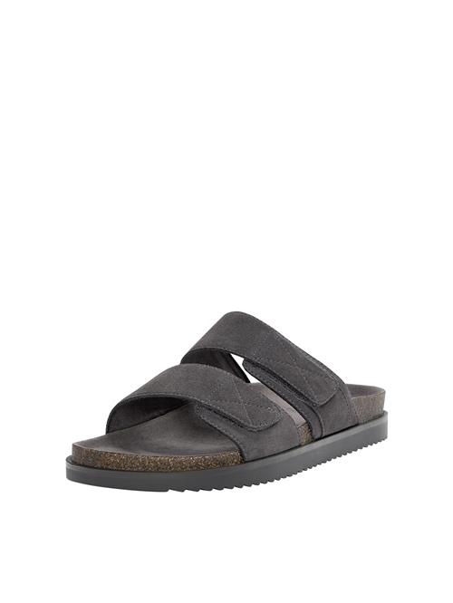 Pull&Bear Pantoletter  mørkegrå