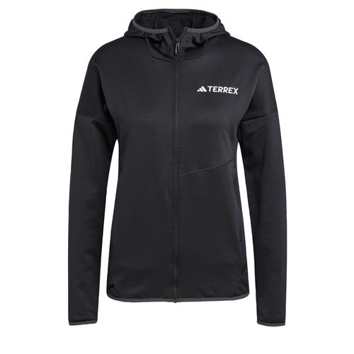 ADIDAS TERREX Funktionsfleecejakke 'Xperior'  sort / hvid