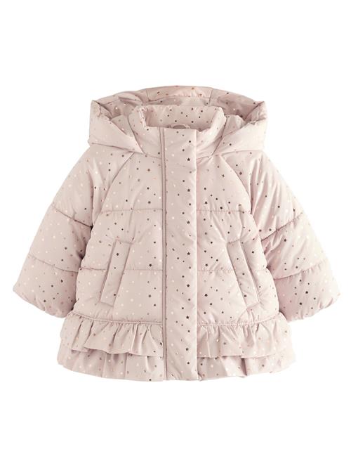 Next Vinterjakke  guld / lyserød