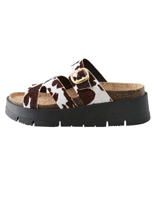 Next Pantoletter 'Forever Comfort'  brun / hvid