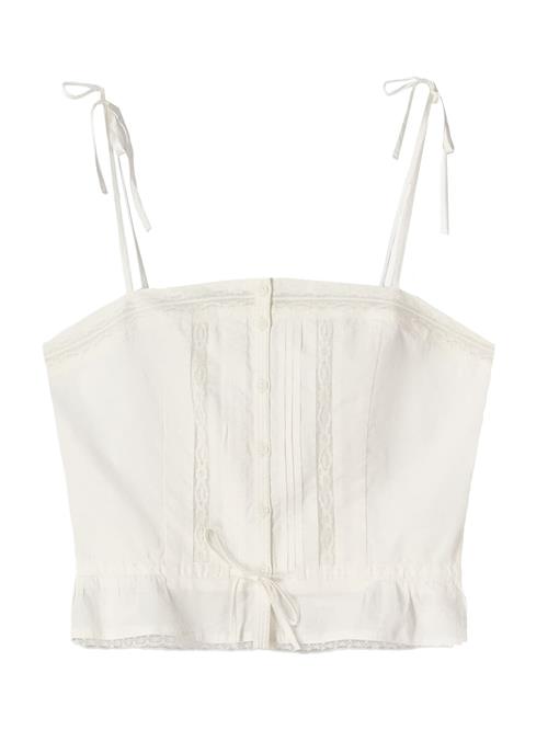 Bershka Overdel  hvid