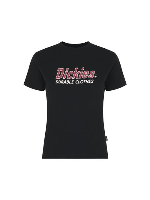 DICKIES Shirts 'Williston'  burgunder / sort / hvid