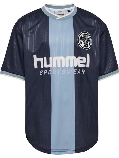 Hummel Funktionsskjorte 'Loose Ball'  natblå / lyseblå / hvid