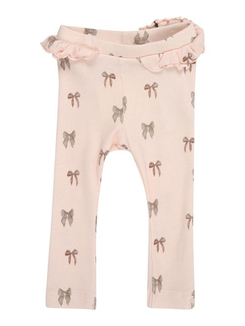 Lil'Atelier Leggings 'NBFGAVO'  mokka / lyserød