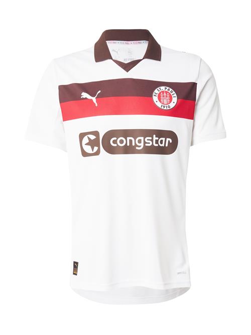PUMA Fodboldtrøje 'FC St. Pauli 25/26'  brun / rød / sort / hvid