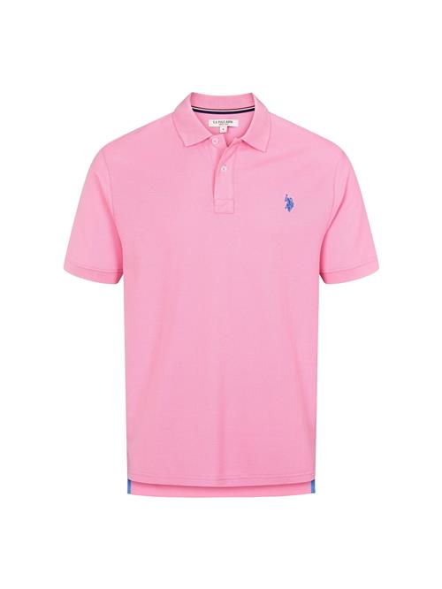 U.S. POLO ASSN. Skjorte 'UMALFRED'  blå / pink