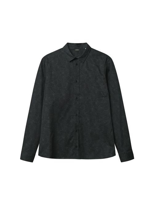 GABBA Skjorte 'New York S Dex'  antracit / sort