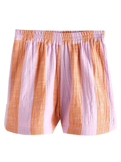 Next Bukser  blomme / orange-meleret