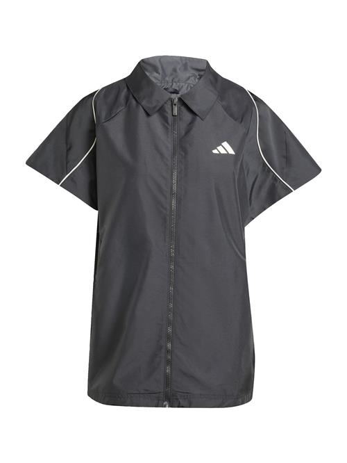 ADIDAS SPORTSWEAR Funktionsbluse 'Stadium Cover'  sort / hvid