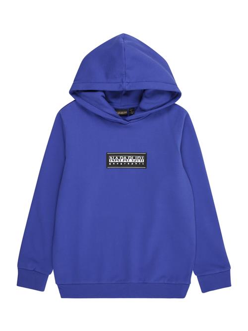 NAPAPIJRI Sweatshirt 'K B-Chamois'  royalblå / sort / hvid