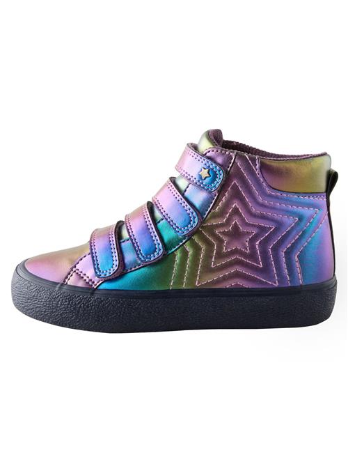 Next Sneakers  blå / mørkegul / lime / lilla