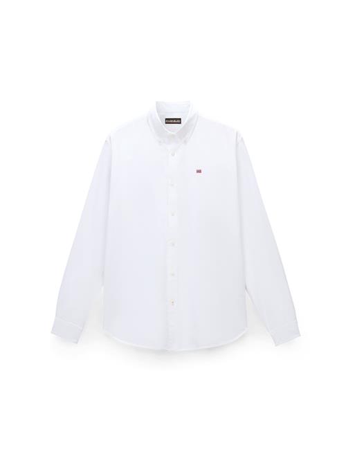 NAPAPIJRI Skjorte 'G-TERRA LS'  hvid