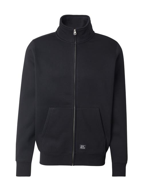 Vintage Industries Sweatjakke 'Harold'  sort / hvid