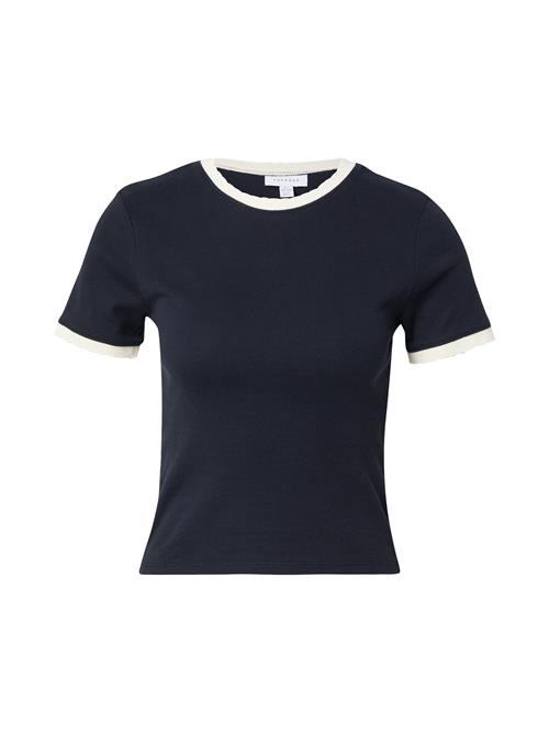 TOPSHOP Shirts  creme / sort