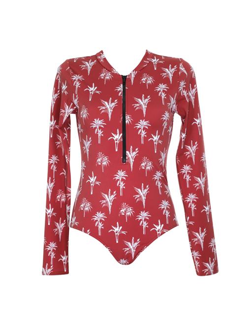 OLYMPIA Badedragt  rød / hvid