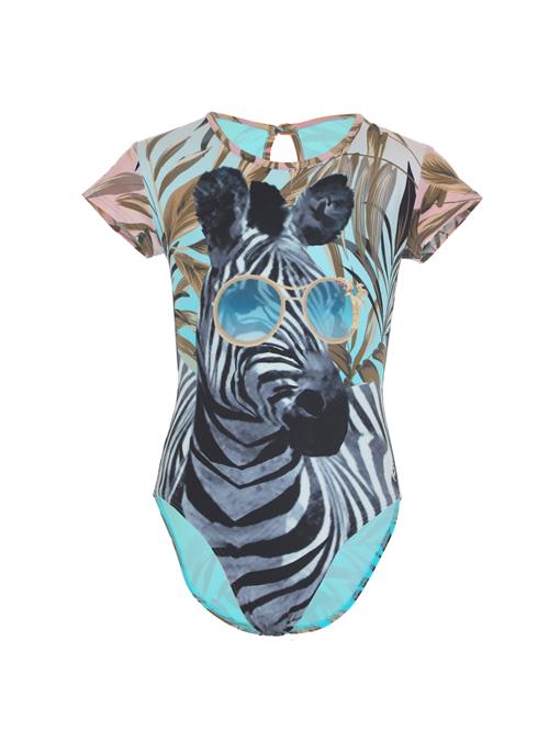 OLYMPIA Badedragt  aqua / brun / cappuccino / sort