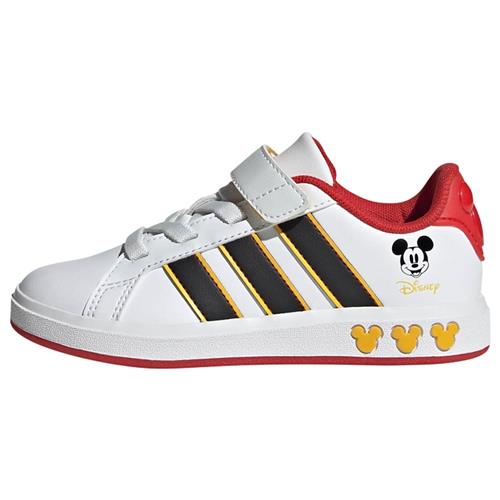 ADIDAS SPORTSWEAR Sportssko 'Grand Court Mickey'  gul / rød / sort / hvid