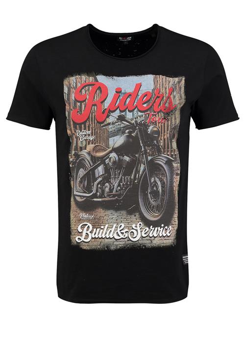 Key Largo Bluser & t-shirts 'Tour'  blandingsfarvet / sort